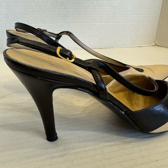 Vintage St. John Slingback Pointed Toe Pumps Shoes SZ 7.5 - Picture 11 of 16
